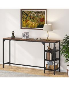 Behind Sofa Table with Shelves for modern homes MAM2804253927