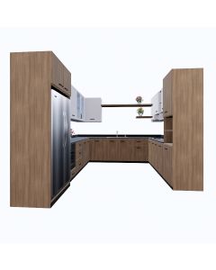 KIT- Elegant & Durable Kitchen Cabinets - Custom-Made by Maimo, Cameroon - MAM2304251980