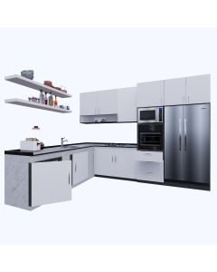 KIT - Stylish & Durable Kitchen Cabinets - 100% Made in Cameroon - MAM2404251974