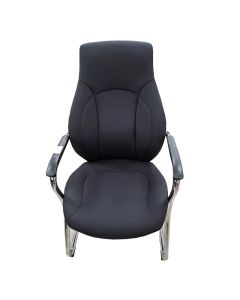 OFC- 1BB - 1 Dismantable Metal  Leather Pro Office Chair, Very Solid - MAM20230108002