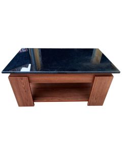 MAR - 1PC - Central Table Executed in Marble,Formica  And Wood- MAM20231201007