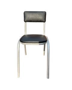 1 Dismountable Metal Black Chair, Very Solid - MAM12092201