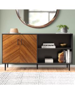 OFC - Modern Storage Cabinet executed in Wood and Formica - MAM20211511964