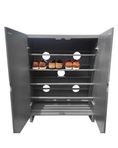 SST - 1PC - Shoe Cabinet Executed in Wood and Velvet Top - MAM2021411023