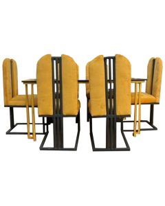 6YYG- 6 Places Marble Dining Table, Very Solid - MAM20222810002
