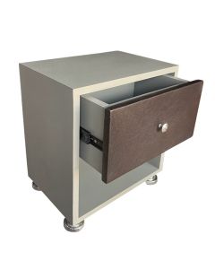 MAM - 2 Morderne Bed Side Drawers Executed in Wood and Formica Finishing - MAM20231506002