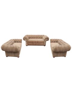 CHV-7B - 7 Places - Brown  Velvet ChesterVel Sofa, Very Comfortable - MAM20210306123