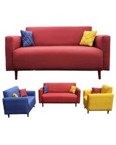DIV-6M - 6 Places -  Multi - Coloured DIVINE  Velvet Sofa,  Very Comfortable - MAM20210306006