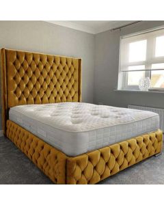CHF-2B - 2 Places Modern Chesterfield Bed In  Velvet With Foam All Over - MAM20232605003