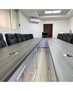 MEK - Modern Woodern Executive Conference Table Executed In Wood  High Resistant Formica - MAM20231208001