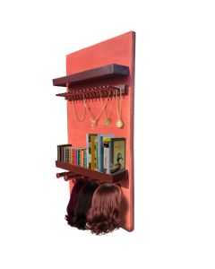 WS - Wooden Wig And Jewelries Wall Mount  - MAM2021611034