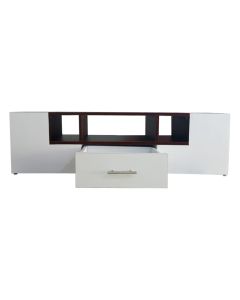 TS - White  Chocolate Formica TV Stand Made With Wood  Formica - MAM20222412002