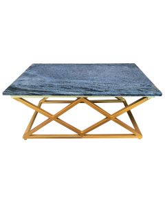 MAR - 1PC - Central table executed in Marble and metal - MAM20221810002