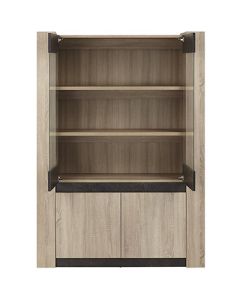 ARM - 1PC - Storage cabinet executed in wood and glass - MAM28122102