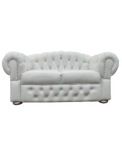 CHE-6W - 6 Places - White  ChesterHill Leather Sofa, Very Solid - MAM1902604123