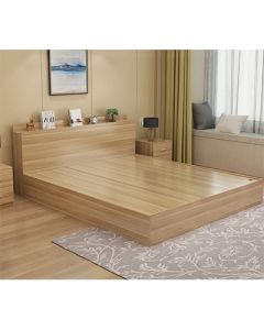 LT - 2PC -  2 Place Modern Bed Executed in Wood and Formica Finishing  - MAM09112103