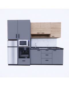  KIT - Modern American Linear Kitchen by MAIMO - MAM2204251995
