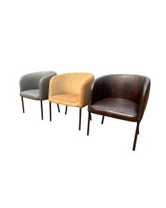 Metal  Leather Reception Chair, Very Solid - MAM18022303