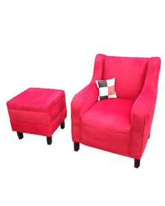 JOY-1RR - Luxury Red JOY Sofa For Home  Or Office Relaxation - MAM09032103