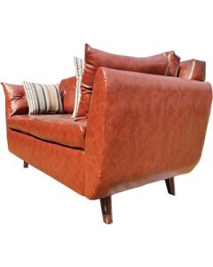YAN - 6BR - 6 Places - YANI Luxury Brown Leather Sofa - MAM17122001