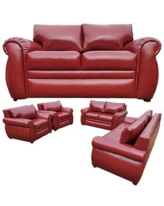 PRN-7FO - 7 Places - Comfortable PRINCE Leather Sofa, Very Solid - MAM04102001