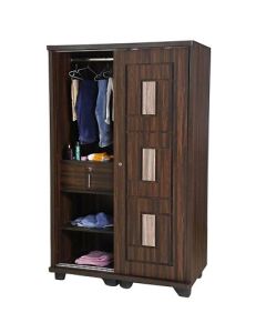 WDB - 2 Doors Waredrobe Executed in Wood  Formica - MAM20211611004