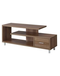 Modern Free Standing TV Stand – Brown Media Console with Storage MAM05112025001