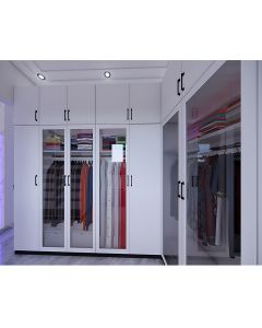 Modern Walk-in Closet with Formica Finishing | Maimo Furniture-MAM1008202515