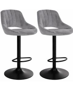 Modern Swivel Bar High Chair with Upholstered Seat – Kitchen & Bar Stool by Maimo Furniture-MAM20261804