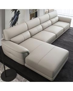 Modern L-Shaped Leather Sofa | Sectional Sofa by Maimo Furniture MAM21102025001