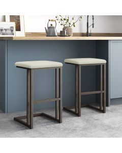 Modern Island Stool with Upholstered Seat | Maimo Furniture Cameroon MAM11011202504