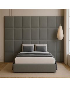 Contemporary Bed with Oversized Square Panel Headboard | Maimo Furniture Cameroon-MAM0930202530