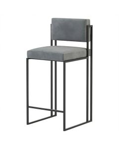Modern High Island Chair with Upholstered Seat | Maimo Furniture Cameroon MAM11011202502