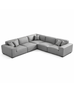Modern U-Shape Corner Sofa – Luxury Grey Sectional by Maimo Furniture-MAM20261818