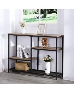Narrow Console Table for Entryway Hallway Table with Storage Shelves MAM2804253936