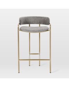  Luxury Velvet Bar Stool – Gold Base Island Chair by Maimo Furniture MAM11011202519