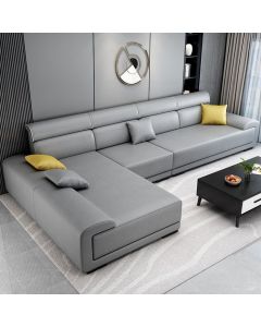 Luxury L-Shaped Leather Sofa | Sectional Sofa by Maimo Furniture MAM21102025002