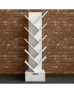 Tree-Shaped Standing Book Shelve with Storage Drawer | Maimo Furniture Cameroon-MAM2210202521