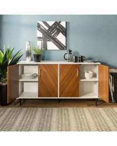 OFC - Modern Storage Cabinet executed in Wood and Formica - MAM20211511032