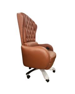 OFC- 1BB - 1 Dismantable FULL reclining Ergonomic Office Chair In Leather Finishing - MAM20221406001