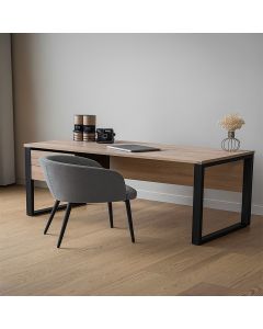 Straight Wooden Study Desk – Modern Minimalist Desk by Maimo MAM2910202502