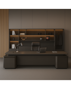 Modern office desk with storage for boardrooms MAM21082025003