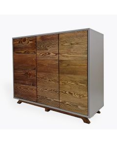 OFC - Modern Storage Cabinet executed in Wood and Formica - MAM20211511966