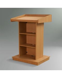 Light Wood Conference Podium – Functional Presentation Stand by Maimo Furniture MAM3010202518