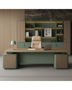 Maimo Prestige Executive Desk & Cupboard MAM21082025002