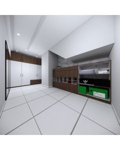 Modern Walk-in Closet with Open Shelving & Custom Storage Maimo Furniture MAM13102025001