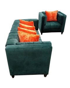 NSF - 4DG - 4 Places - Dark green Velvet Sofa, Very Comfortable - MAM202181296