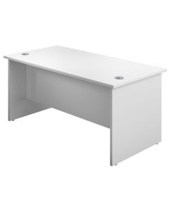 TAB - 1PC -  Regent Rectangular Executive Desk Executed In Wood And Formica - MAM2022250805