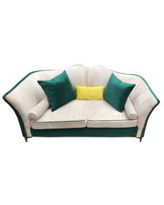 JES -  2 Places Modern Dorothy Sofa Set In Velvet Finishing - MAM20230807002