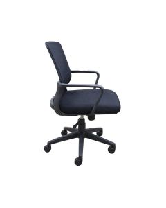 Modern executive office chair with padded seat and adjustable swivel base-MAM1125202555